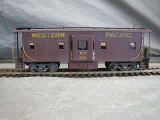 Ktm Models O Scale Western Pacific Bay Window Caboose 400 914