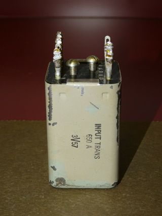 Western Electric Type 650a Input Transformer For Tube Amplifier