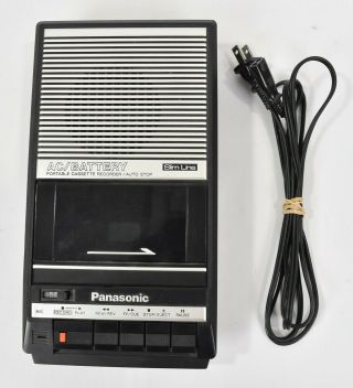 Panasonic Rq 2104 Portable Cassette Tape Player Recorder