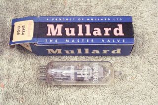 1,  Mullard Em84 6fg6,  Made In Holland,  Tuning Level Tube,  Em84/6fg6,  9 Avai