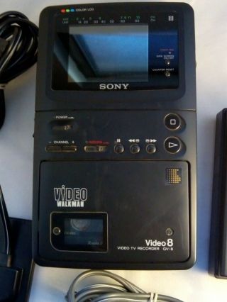 Sony Walkman Video 8 Recorder Gv - 8 For Parts/not