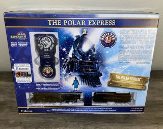 Opened Box Lionel The Polar Express Electric Ho Gauge,  Model Train Set W/ Remote