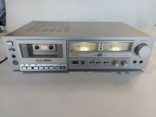 Denon Dr - 320 3 Head Stereo Cassette Deck Player Recorder Japan 1980 Please Read
