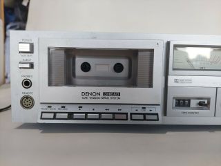 Denon DR - 320 3 Head Stereo Cassette Deck Player Recorder Japan 1980 PLEASE READ 3