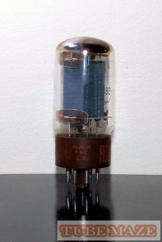 RCA/Tung - Sol 5881/6L6WGB tube [] - getters - USA 1960 - Tests NOS 2