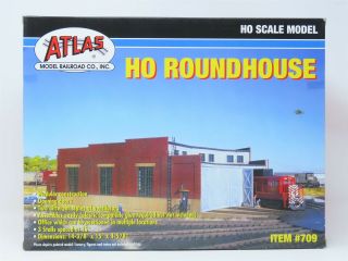Ho 1/87 Scale Atlas 709 Roundhouse Building Kit