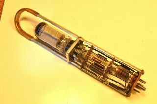 IBM 2D21 Vacuum Tube TH - 1 Plug - In Module Finger Thumb Dated 3 - 58 2
