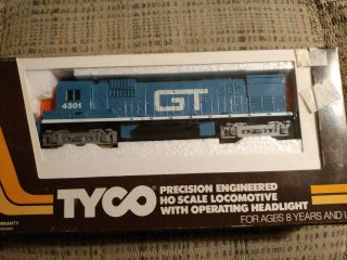 Tyco 235 - 65 Alco 430 Diesel Locomotive GT HO Scale - Vintage - Rare (Dated 1981) 2