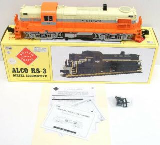 Aristo - Craft 22281cb - 1 Interstate Railroad 32 Alco Rs3 Diesel Locomotive Ln/box