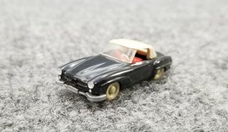 Vintage Wiking Mercedes 2 Seat Convertible 1:87 Scale Die Cast Plastic Germany