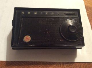 Vintage Admiral Radio Model 581