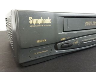 Symphonic SL220A S - VHS 4 Head HIFI VCR & remote control 3