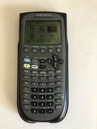 Texas Instruments Ti - 89 Titanium Cas Graphing Calculator