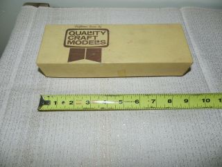Quality Craft Models Inc O Gauge Pennsy Interlocking Tower Kit 606 Box