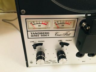 Tandberg Series 6000X Model 6041X Reel - to - Reel Tape Deck Local 2