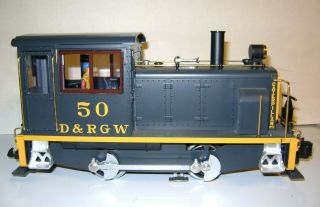 Lgb 2063 D & R G W Locomotive With Box Made In Germany