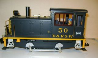 LGB 2063 D & R G W Locomotive With Box Made in Germany 2