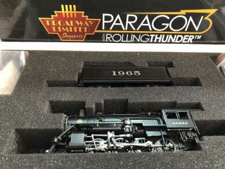 Broadway Limited Ho Scale Paragon 3 - 2 - 8 - 0 Consolidation Atsf 1965 Dc/dcc