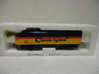 Tyco Chessie System C&o 7071 Locomotive Ho Scale