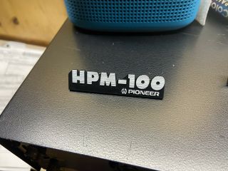 Oem Pioneer Hpm - 100 Badge Emblem Crest Perfect