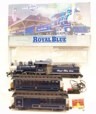 Bachmann 90016 Royal Blue Ready - To - Run Train Set Ex/box