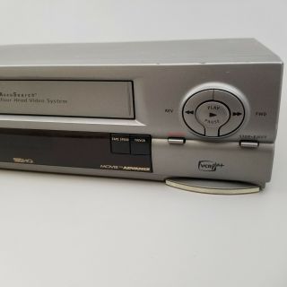 RCA VR555 VCR 4 Head HiFi Stereo VHS Player Recorder Commercial Advance 3