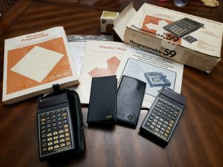 Vintage Texas Instrument Ti - 59 Calculators (x2)