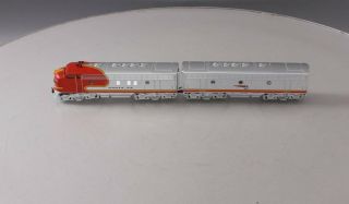 Marklin 37622 Ho Scale Santa Fe Emd F7 A&b Diesel Locomotive Set