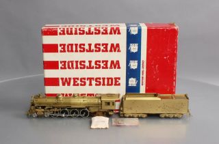 Westside Model Co.  Ho Scale Brass B&o T - 3a 4 - 8 - 2 Steam Loco/tender/box