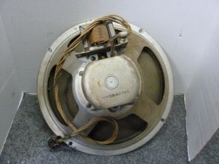 12 inch field coil speaker Vintage 1939 - 41 2
