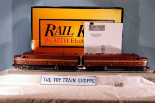 Rail King Mth 30 - 2731 - 1 Pennsylvania Alco Pa Aa Diesel Set W Ps - 2.