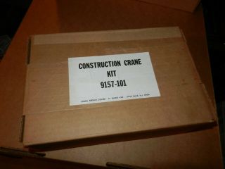 Lionel 9157 - 101 Construction Crane Kit,  Little Falls,  Nj,  Unused/nos,