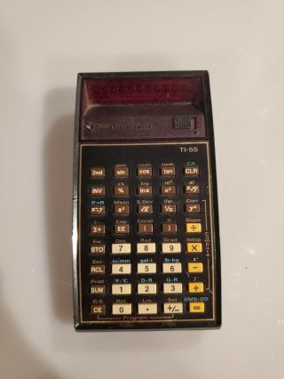Vintage Ti - 55 Calculator Texas Instruments
