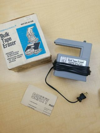Realistic Magnetic Bulk Tape Eraser Model 44 - 232.  (c)