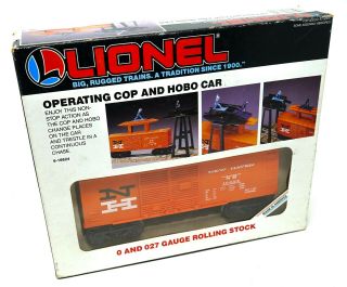Lionel Operating Cop And Hobo Car - Model 6 - 16624
