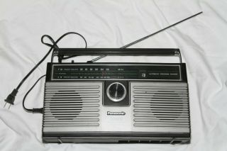 Panasonic Am Fm 8 Track Portable Radio Rs 836a Radio Great Battery 120v 2