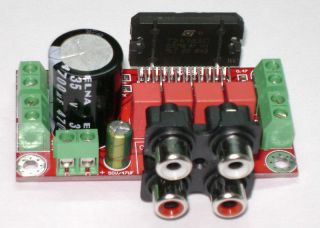 Tda7850 4x50w 4 Channel Car Audio Amplifier Board 12v Av Interface Diy Amp