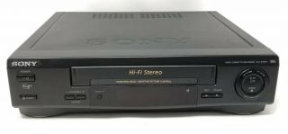 Sony Slv - 679hf Vcr Video Cassette Recorder Vhs Player.  - See Desc.
