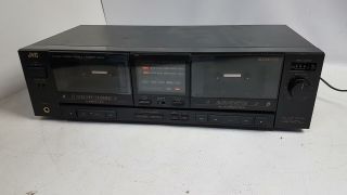Vintage Jvc Td - W301 Stereo Double Cassette Deck (1989) @