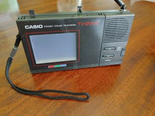 Casio Pocket Color Television Tv - 2000