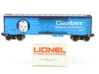 O Gauge 3 - Rail Lionel 6 - 9877 Gerber Baby Food Reefer 9877