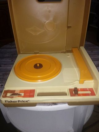 Vintage Fisher - Price 33/45 Rpm Record Player