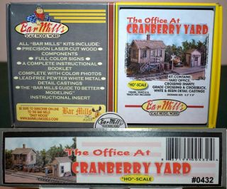 The Office At Cranberry Yard Bar Mills 0432 Ho Scale Mib Ja1ck2