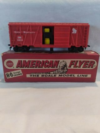 Gilbert American Flyer Ho 33818 Hay Ejector Car W/ Bales And Box