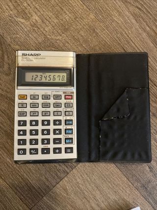 Sharp El - 509a Cell Scientific Calculator El509a