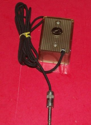 Vintage 1950s Rca Victor Nipper Orthophonic Tape Recorder Microphone Mic