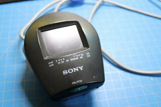 Post Modern 1990s Sony Watchman 2.  2  Lcd Color Analog Television - Fdl - Pt22