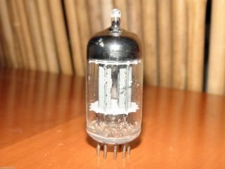 Vintage Tung Sol 12au7 Ecc82 D Getter Stereo Tube Results= 2450/2400