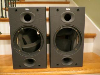 Pair Bowers Wilkins B&w Dm - 601 S2 Speaker Cabinets