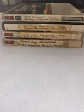 Four (4) Reel To Reel Tapes Lp 7 1/4 In.  X 1800 Ft.  Scotch 3m Brand